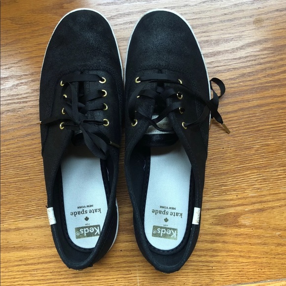 women's keds x kate spade new york champion metallic kid suede